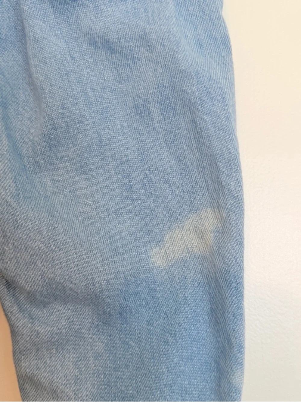 Old Navy Light Blue Denim Overalls with‎ Daisy Embroidery
